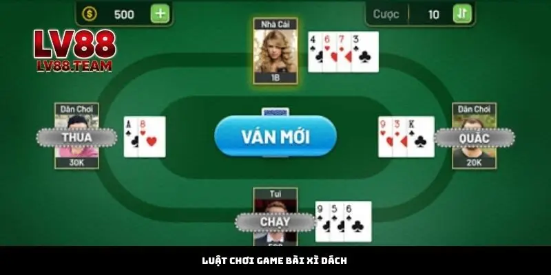 Luật chơi game bài xì dách